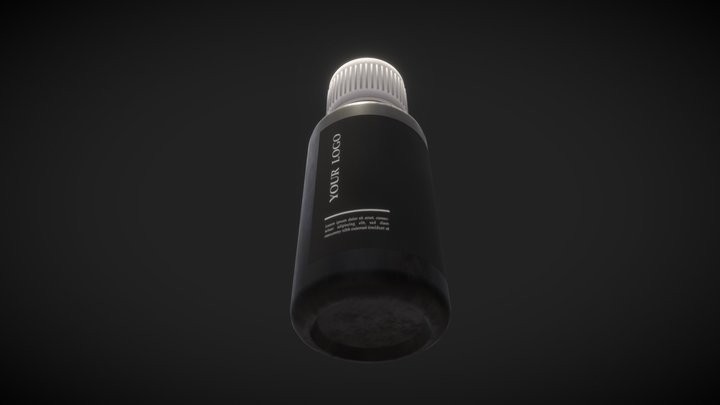 Parfume Bottle 10 ML 3D Model
