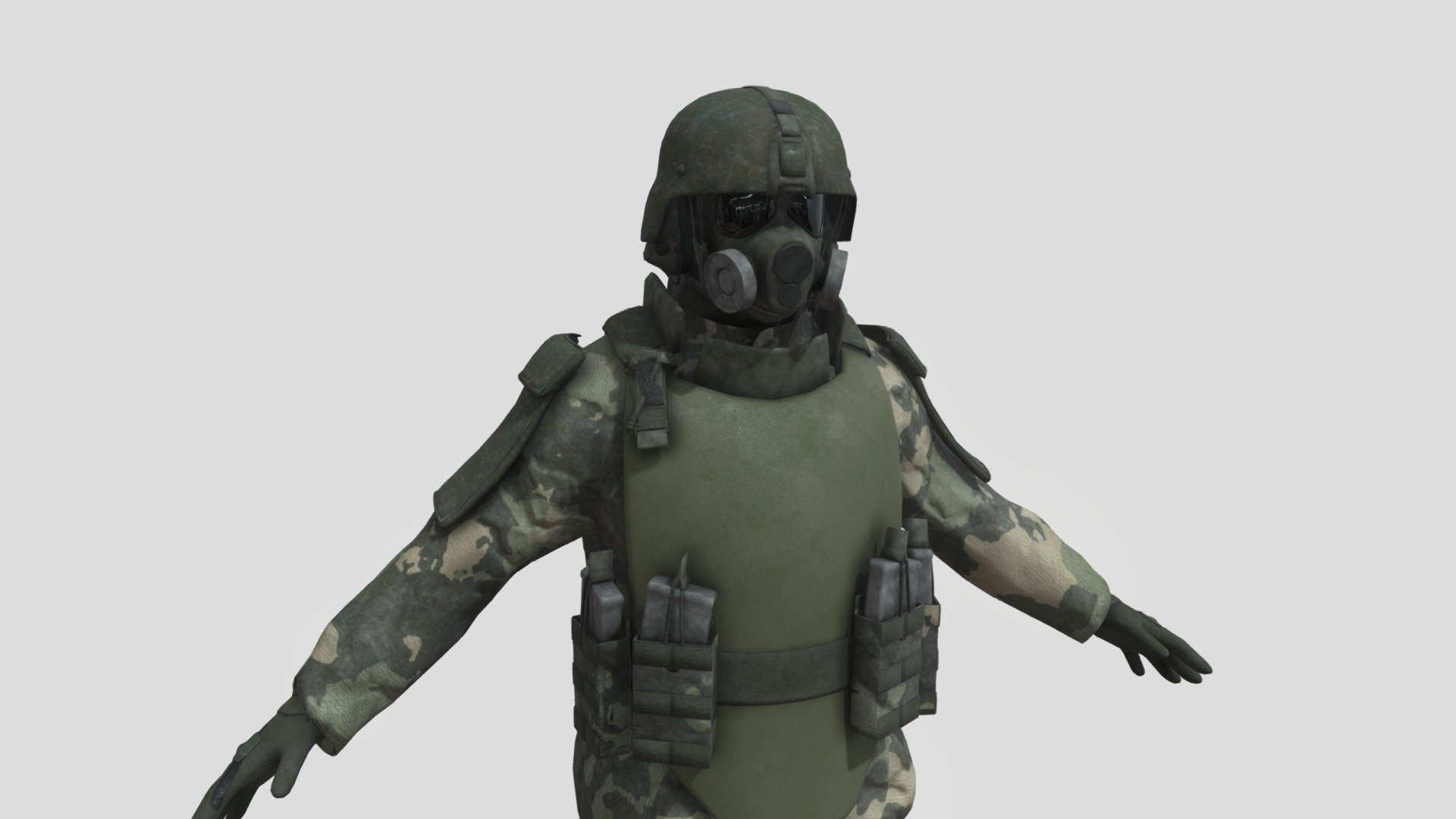 Heavy soldier (outdated) - Download Free 3D model by buh (@buh-late)  [986025e]