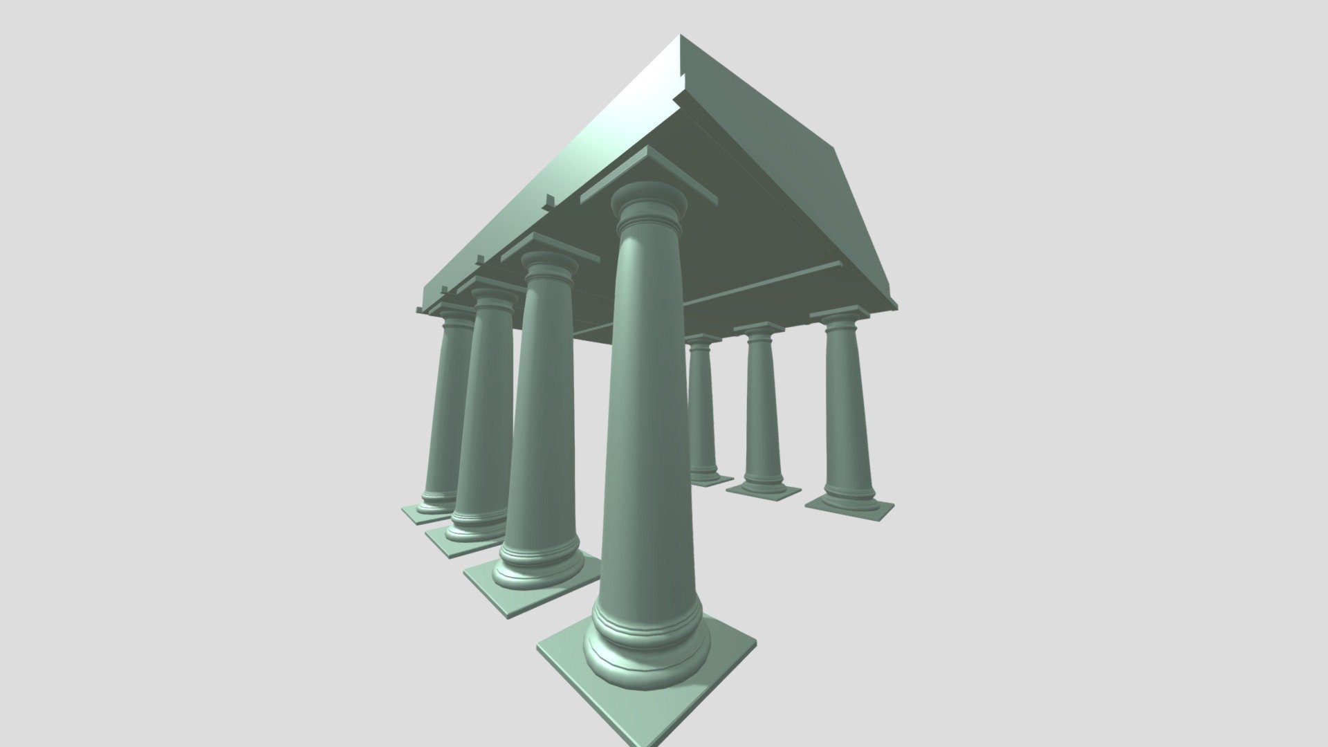 Wk3b_Maya_Doric_Pillar_White