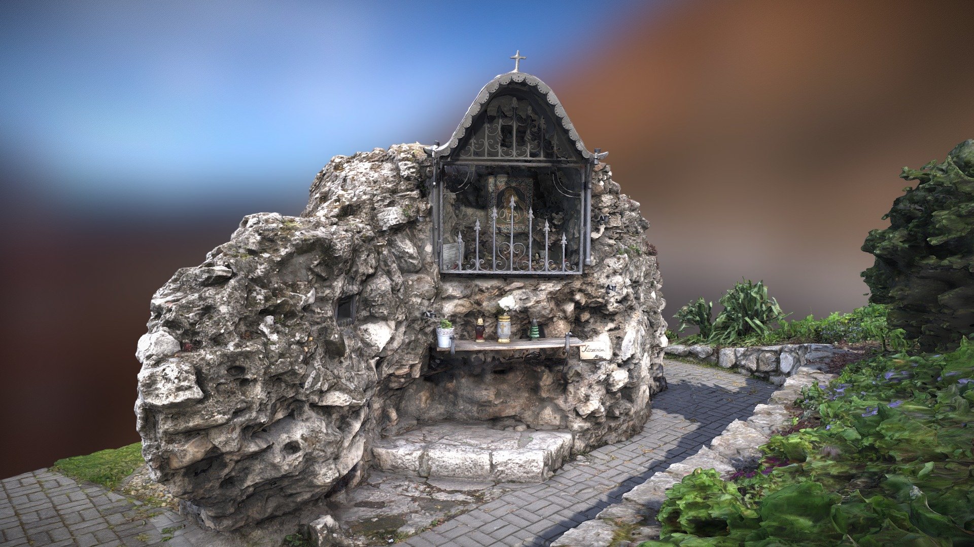 Mária-kő kápolna / "Chapel of Mary Stone"