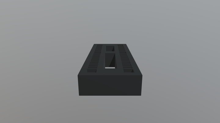 PCIx1 3D Model