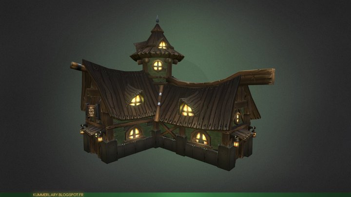 Old Tavern 3D Model