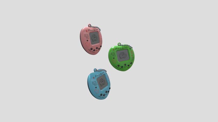 Tamagotchis 3D Model