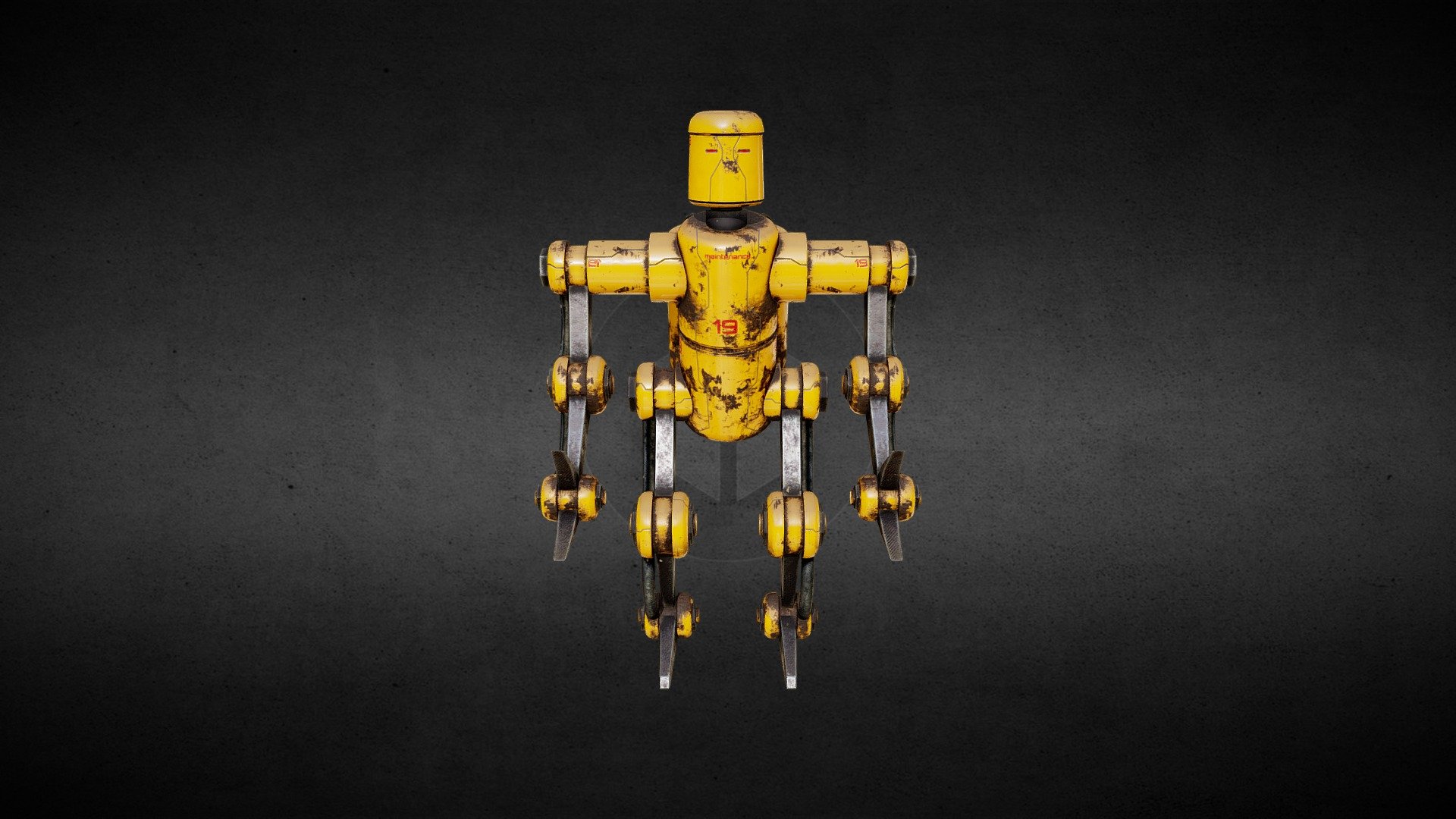 Old Maintenance Robot