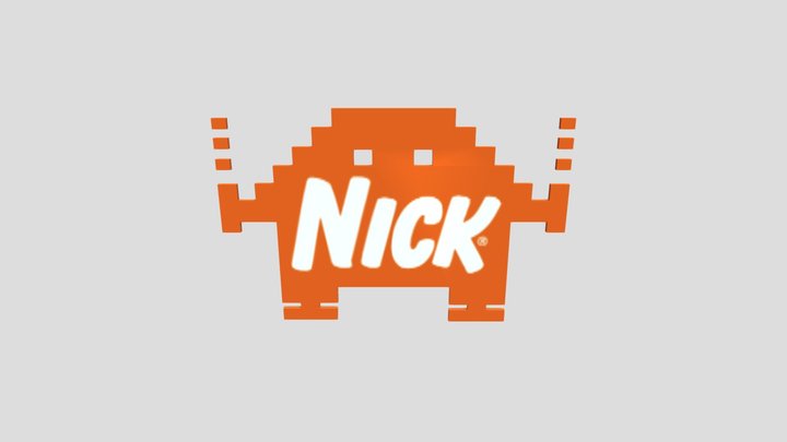 Nick Games Logo 3D Model