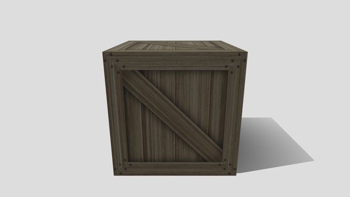 Caixa Textura 3D Model
