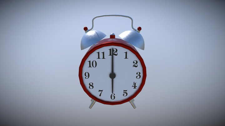 Alarm_Clock_asset 3D Model