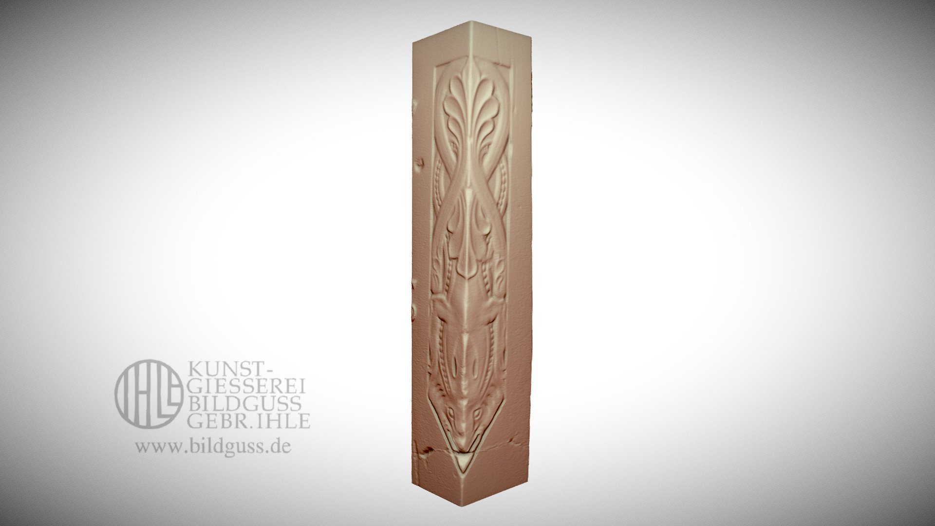 Ecke Sockel Geltisches Ornament
