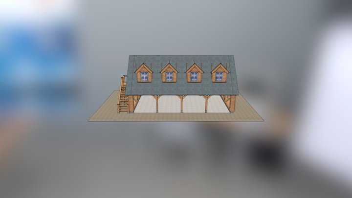 Robbs Howe Barn Star Scotland 3D Model