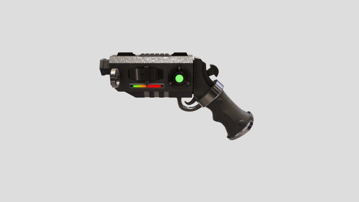 Sci-fi Gun - Compulsory 2 3D Model
