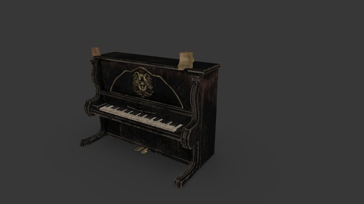 piano 3D Model