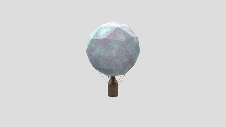 The Ballonboat 3D Model