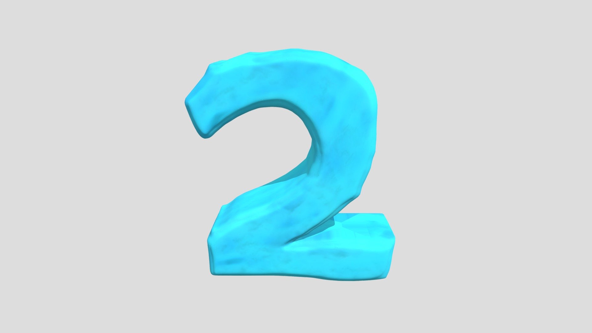 Number Two - Download Free 3D model by BlockFabstatico (@faillasouza ...