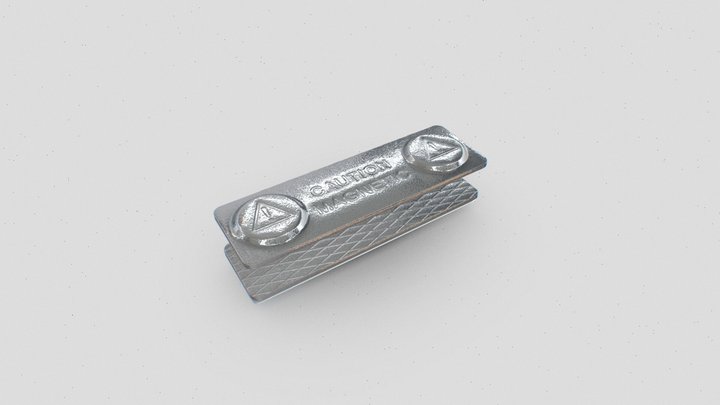 Premium Magnetic Fastener 3D Model