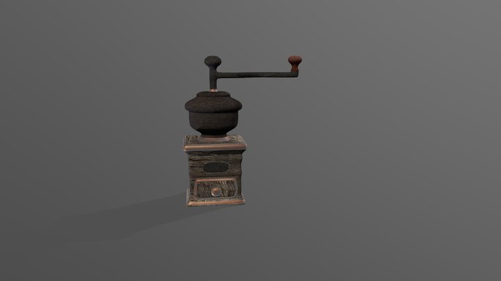 kahvimylly 3D Model