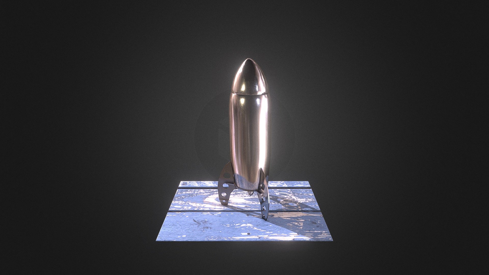 Tricky Photogrammetry Object - Metallic Shaker