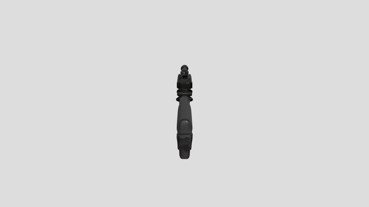 Assault+rifle+3d+model 3D Model