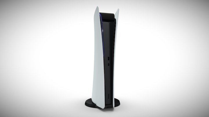 Playstation5 ps5 Digital Edition 3D Model
