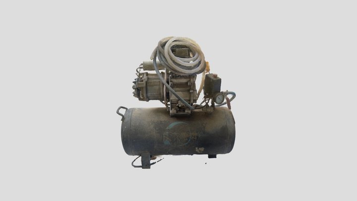 Gas Tank 3D Model