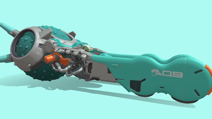 Maglev_Racer 3D Model