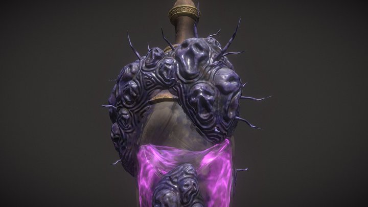 [Student Work] Accursed Flask of Gaoct'dhroh 3D Model