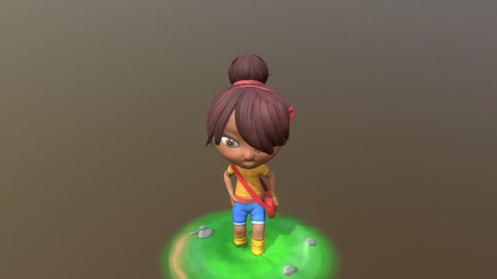 Laura 3D Model