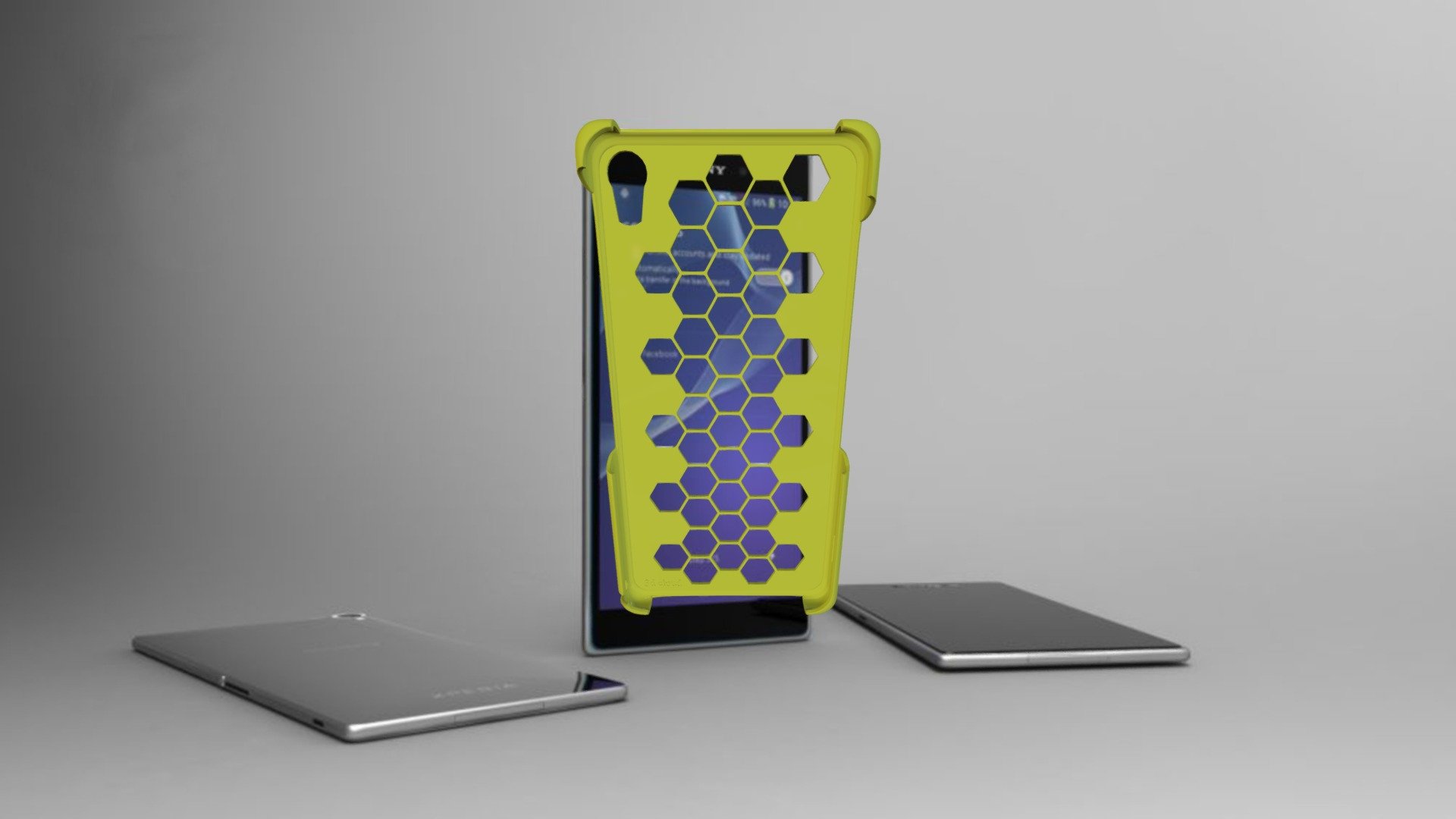 Honeycomb 3D Print Case Z2