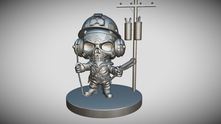 skull ch 3D Model