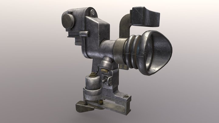 PGO-7B Scope 3D Model