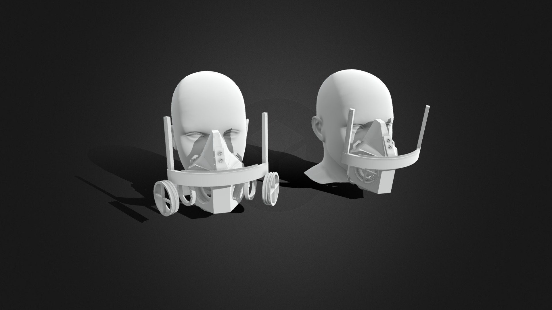 Mask V11-1 - 3D model by vikram.gardella [9878848] - Sketchfab
