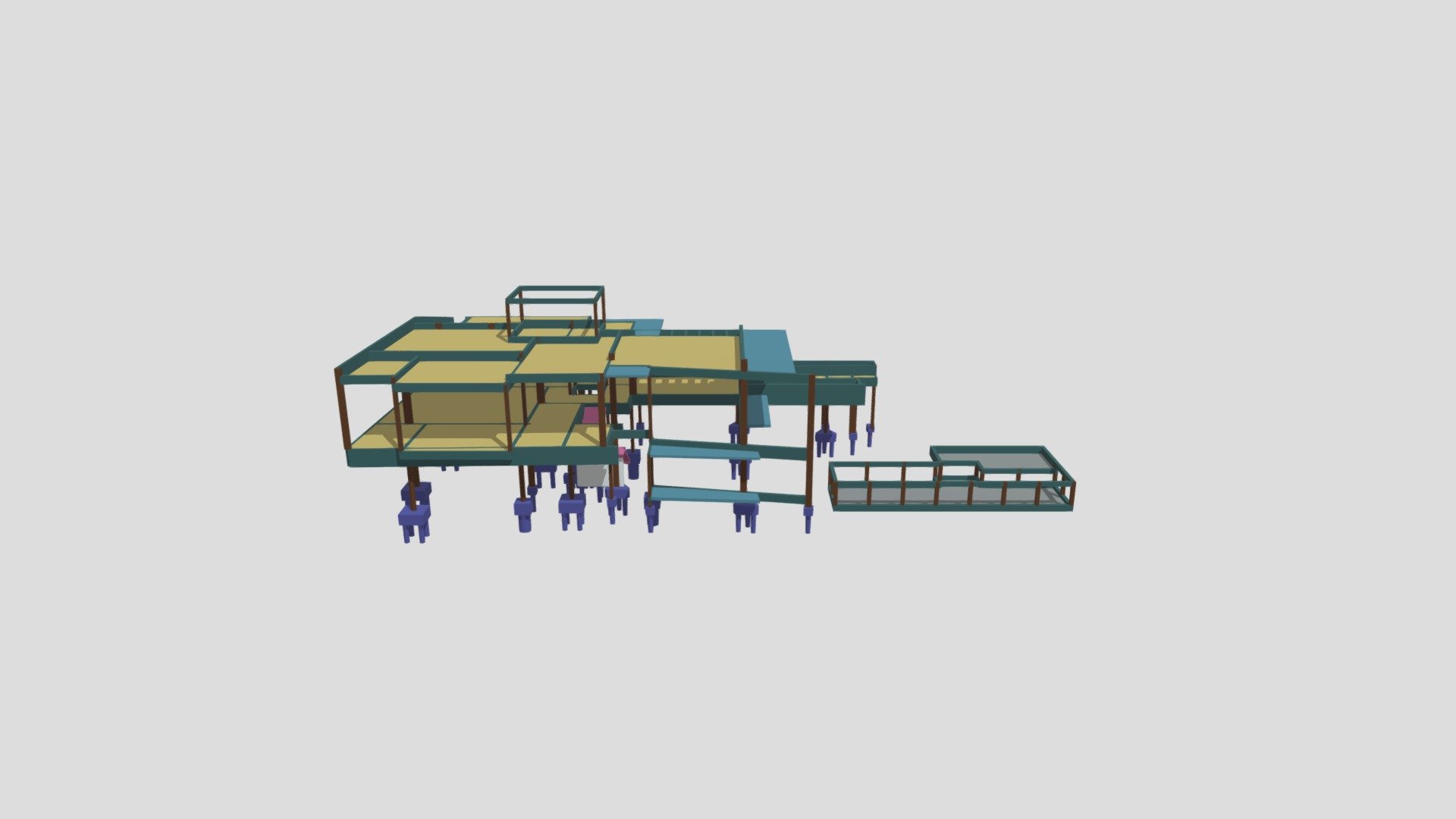 3D Residência FM - Gardem Villa