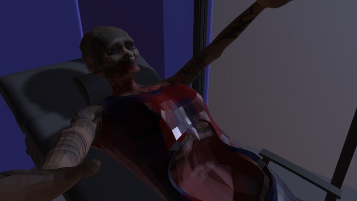Zombie Dentist 3D Model