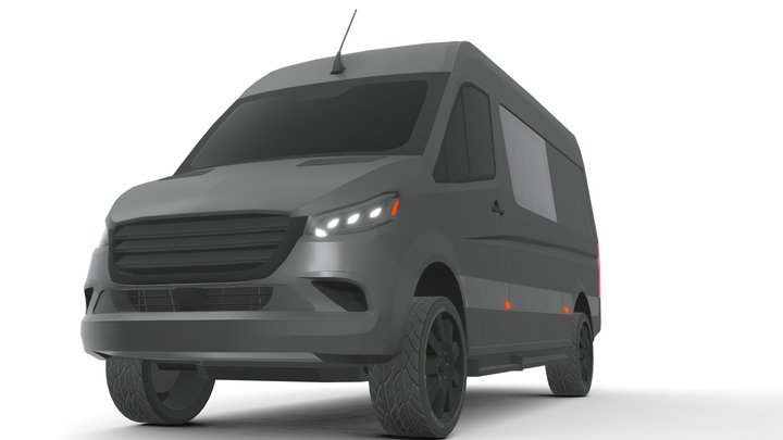 van- lowpoly 3D Model