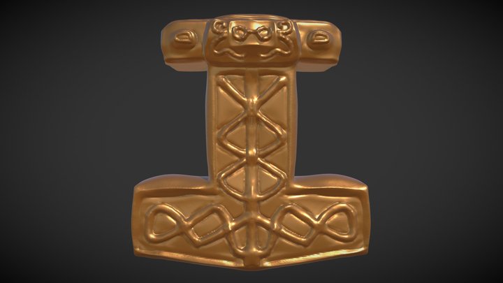 Sculpt January18 day21: ,,ancient" 3D Model