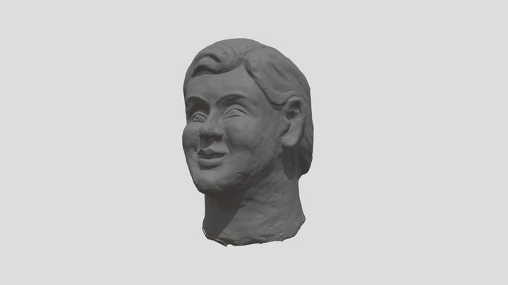 Glm_Maska_Zena_scan_241119 3D Model
