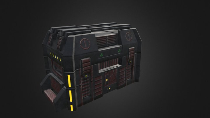 Box Sci Fii 3D Model