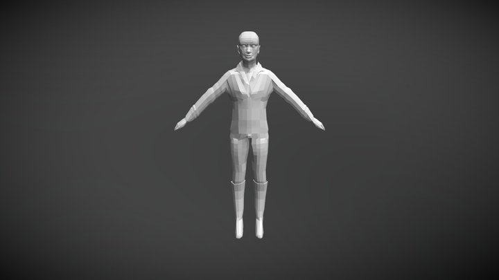 Sarnold Character Model Body 3D Model