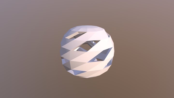Geodesic Lamp 3D Model