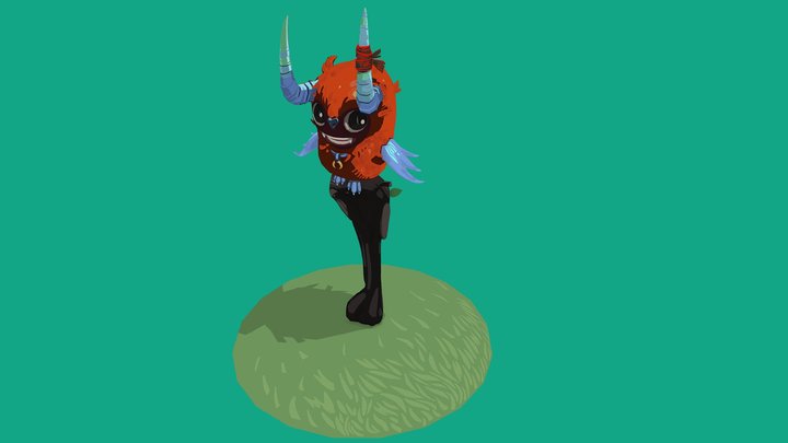 Ti'zo (Pyre Fan Art) 3D Model