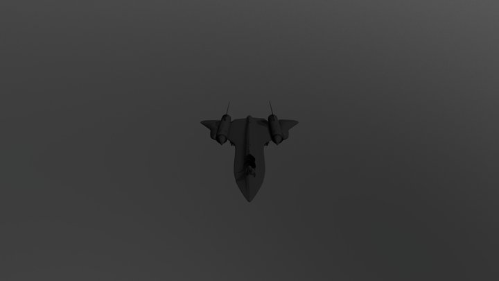 base SR-71 model 3D Model