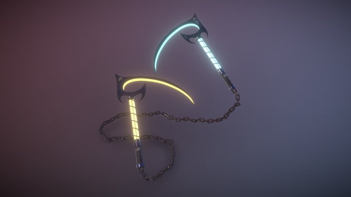 Double faux Sci-fi nordique 3D Model