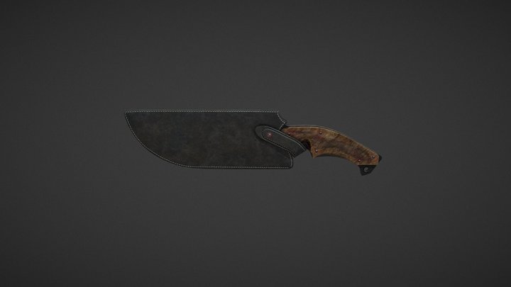 Knife Series [Knife 03] 3D Model