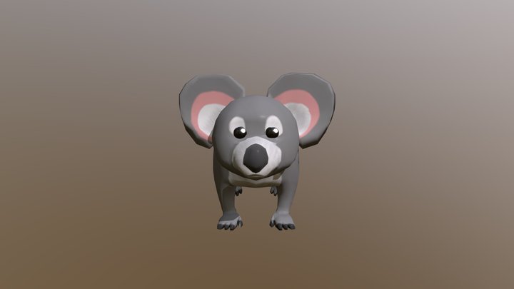 KNB217 Australian Animal Model 3D Model