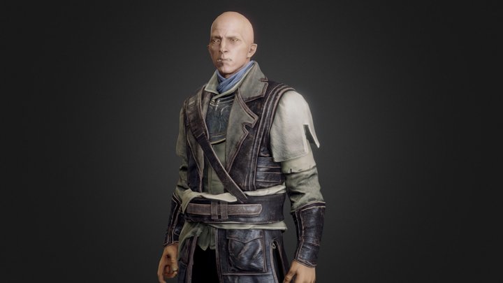 Vampire Brigand 3D Model