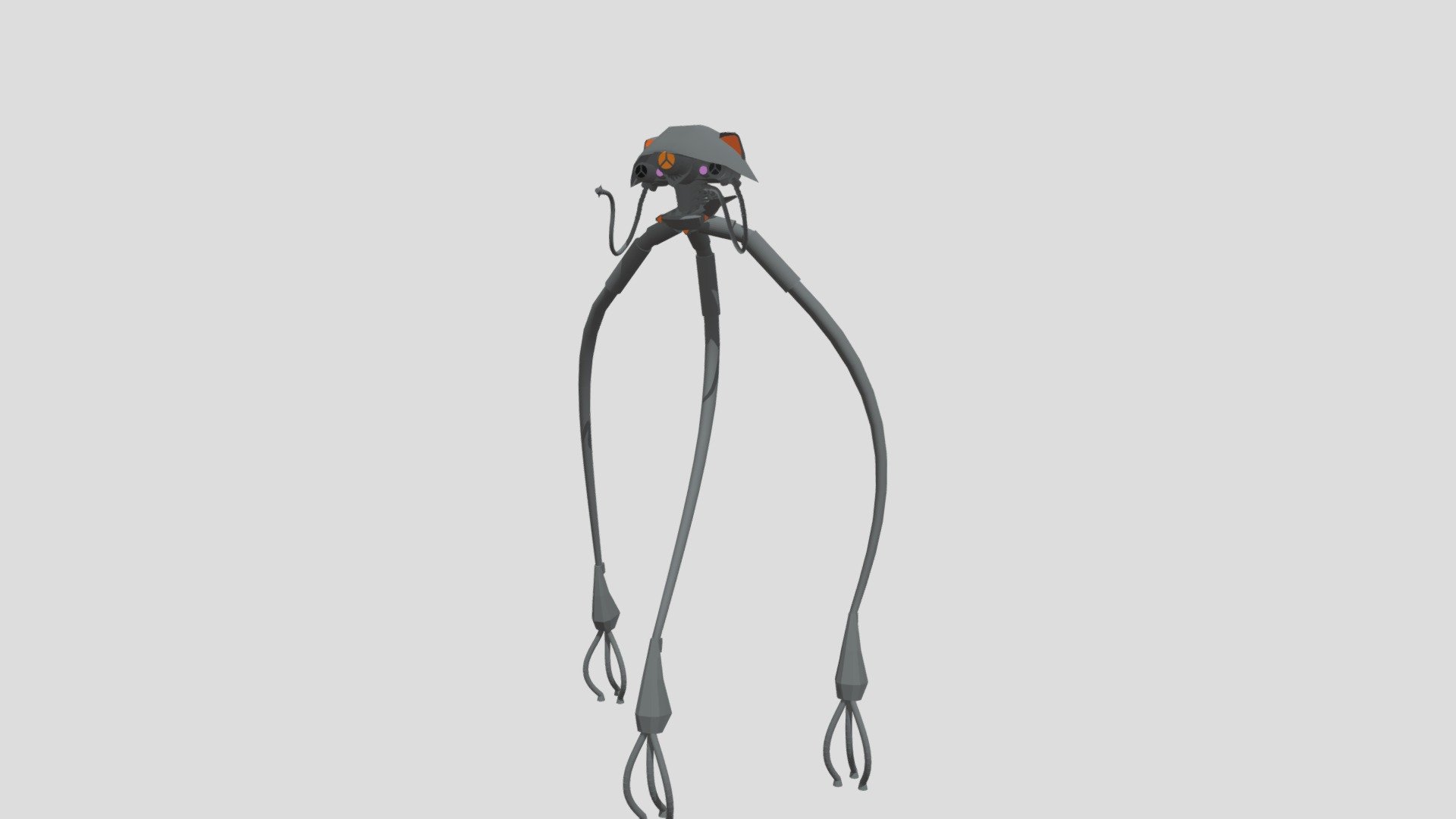 Tripod_EldeBH_Animation - 3D model by rammetklaison [9880edf] - Sketchfab