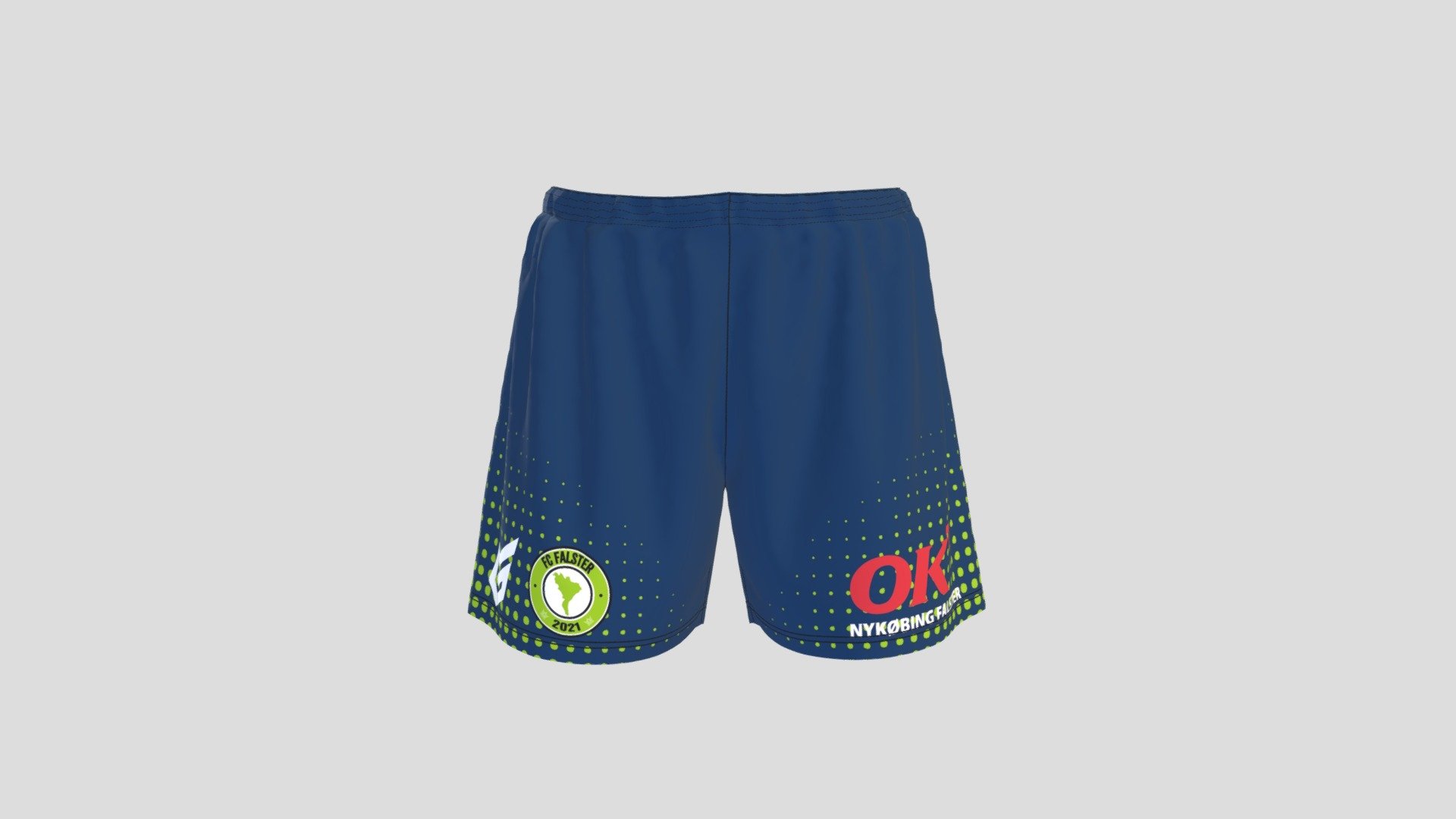 FCF Falster Home Keeper Shorts — Sketchfab embed 3D viewer