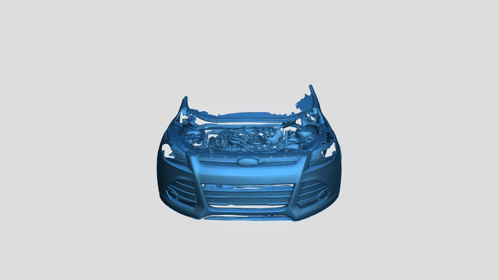 Ford Focus ST Front Engine Bay Reduced