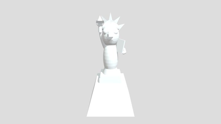 Statue of Liberty 3D Model
