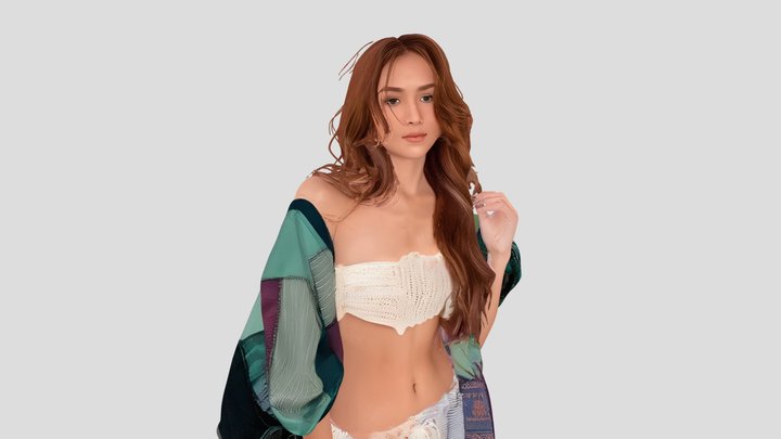 Kathryn Bernardo Bohemian Patchwork Muse 3D Model