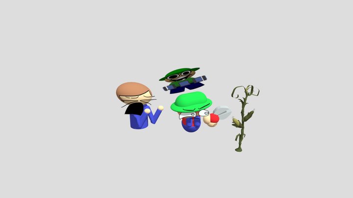 Careful Bambi! 3D Model